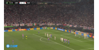 一次进攻3次立柱！皮诺任意球两次中柱弹出，马特塔补射再度击柱